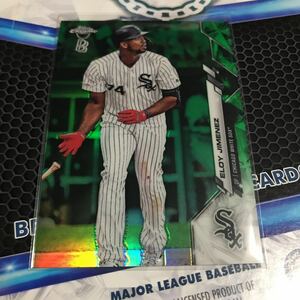 2020 topps chrome Ben baller eloy jimenez /99