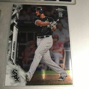 2020 topps chrome ben baller jose abreu