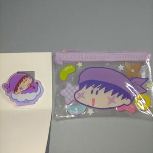 ダイソー 100均 ミルモでポン アクリルクリップ フラットポーチ サスケ