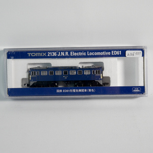 鉄道模型 Nゲージ TOMIX トミックス 2136 国鉄 JR ED61形 電気機関車 青色