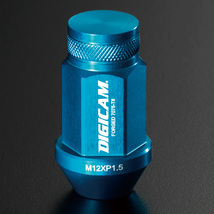 DIGICAM デジキャン レーシングナット ライトブルー M12×1.5 45mm 20本SET トヨタ アルファード ANH2#W GGH2#W H20/5～H27/1_画像2