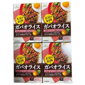 ダイズラボ 大豆のお肉 ガパオライス 4個セット マルコメ 未使用