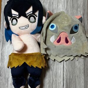 鬼滅の刃 くったりぬいぐるみ 嘴平伊之助 サンライズ バンダイ