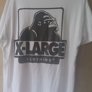 X-LARGE エクストララージ Tシャツ ゴリラロゴ ホワイト
