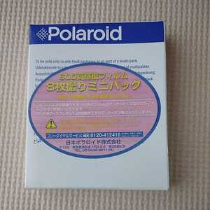未開封 Polaroid 600 Film 600高感度フィルム 8枚撮りミニパック