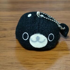 San-X まめゴマ 黒豆 アサヒ十六茶 ノベルティ キーホルダー 平成レトロ