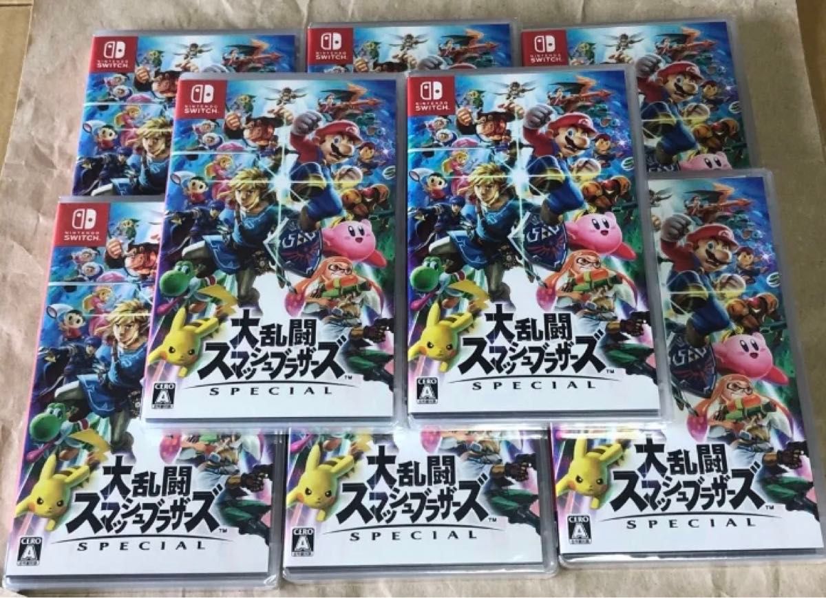 大乱闘スマッシュブラザーズ SPECIAL Switchとマリオカート　セット 開封済未使用品)Nintendo Switch 大乱闘スマッシュブラザーズ