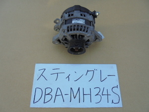 ワゴンR　スティングレー　25年　DBA-MH34S　ダイナモ　31400-72M0　104211-3270