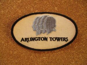 80s アーリントンタワーズARLINGTON TOWERS ネバダ州ビンテージ刺繍ワッペン/i偉人 旅行アメリカ観光USAアップリケ土産パッチPatches