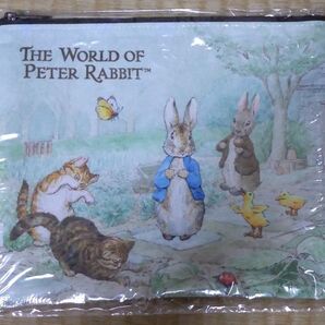 ピーターラビット フラットポーチ THE WORLD OF PETER RABBIT 三菱UFJ信託銀行 非売品