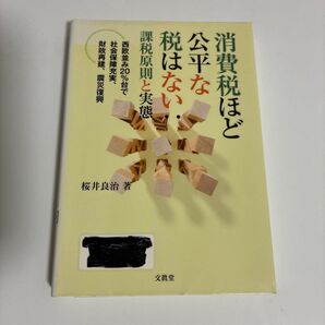 消費税ほど公平な税はない:課税原則と実態 西欧並み20%台で社会保障充実、財政再建、震災復興 桜井良治/著
