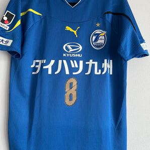 サッカー 大分トリニータ 2011 西弘則 #8 ユニフォーム サイン入り