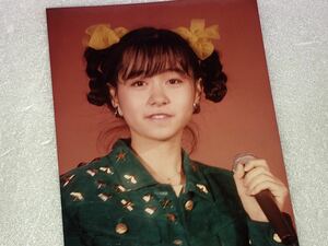 新品　未使用 1980 1990年代 当時物　生写真　アイドル idol 写真　女性　歌手　萌え　古い　昔の　レトロ vintage retoro駄玩具　③