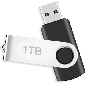USB 3.0 フラッシュ ドライブ 1TB、超高速 100MB/s、大容量 1000GB、PC 用、携帯用