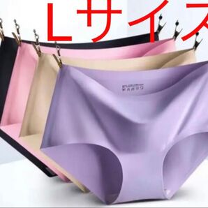 Lサイズ5枚セットレディース ショーツ 無地 シームレスショーツ 肌に優しい 高通気性と伸縮性 無縫製