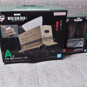 【最終値下げ】メタルギアソリッド 一番くじ A賞 ダンボール潜入ティッシュケース &ラストワン賞 即席ラーメンタイマー2個セット