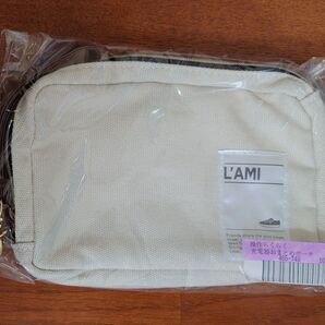 フェリシモ L’AMI スマートフォンと充電器をひとつに おまとめポーチ 未開封