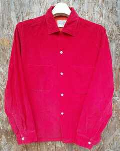 【希少種】1960sタウンクラフト TownCraftオープンカラーシャツピンク