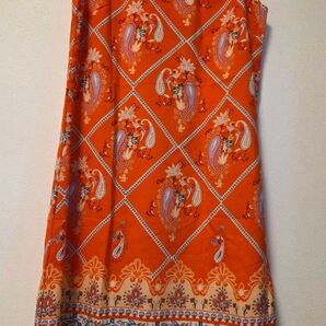 新品★チュニックワンピース★エスニックファッション エスニックワンピース エスニックチュニック ノースリーブワンピース