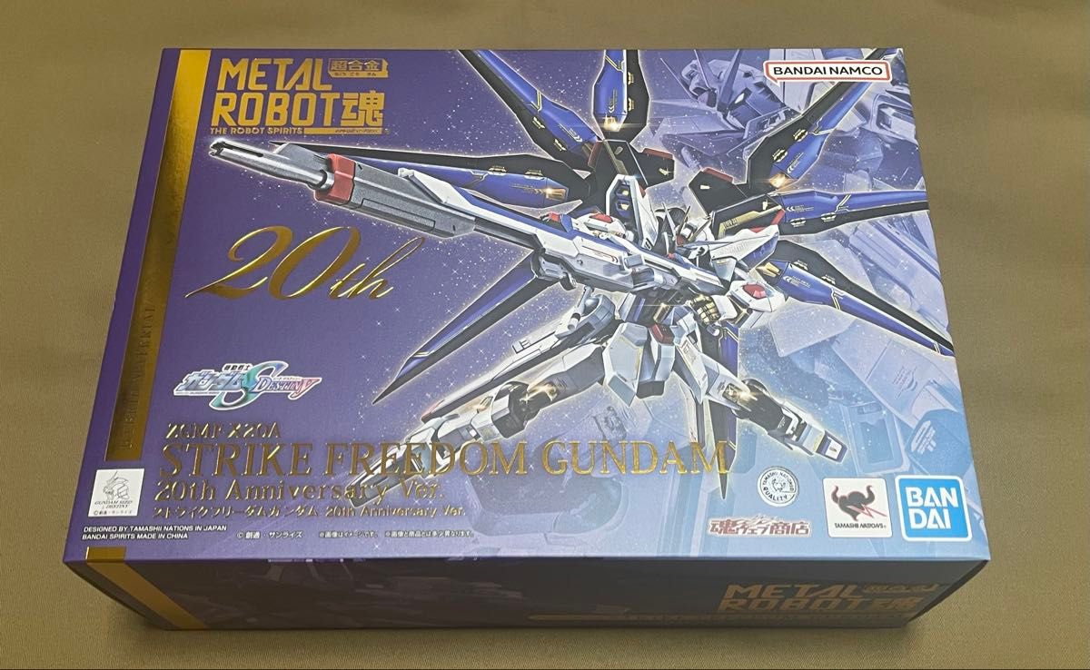 METAL ROBOT魂 ストライクフリーダムガンダム 20th Ver 【新品未開封品