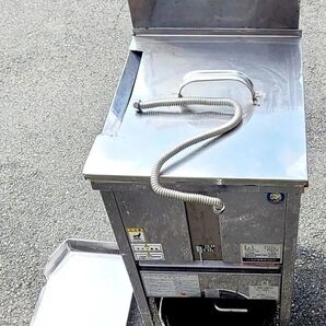 業務.店舗/北沢F401S/都市ガスフライヤー/MIDORI揚皿.廃油.カス受付/フライヤー/厨房機器