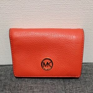 マイケルコース 財布 MICHAEL KORS レザー スリム ウォレット 二つ折り 財布