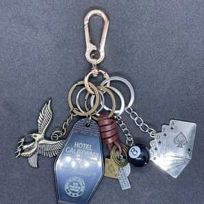 キーホルダー カラビナ ストリート アメカジ 古着 Y2K ホテル