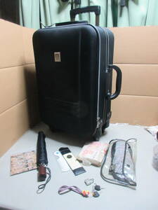 [A~45] travel for carry bag MICHIKO LONDON KOSHUNO black ^ small articles attaching N...140