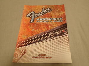  old catalog * fender Fender* amplifier catalog *2006 year 