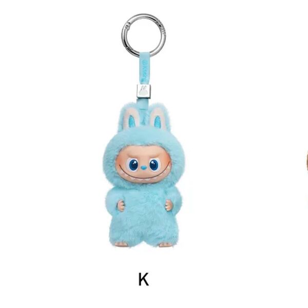 【K】ラブブ イニシャル 前半 THE MONSTERS PIN FOR LOVE シリーズぬいぐるみペンダント