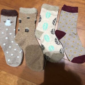22〜24cm レディースソックス 4足セット