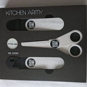 KITCHEN ARMY キッチンツールマグネット付きセット 未使用