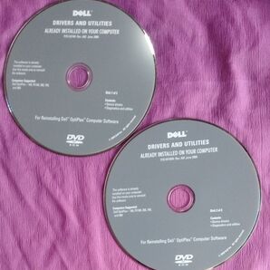 DELL OptiPlex ドライバ&ユーティリティ再インストール用 DVD 2枚セット