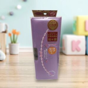 日本PTA推薦 光沢のあるパール生地に刺繍がはいった上品な 軽量マグネット筆入 筆箱