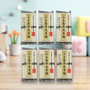 PREMIUM 北海道産小麦一等粉100%使用 小豆島手延素麺300g 6袋②