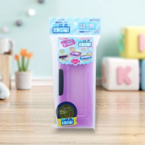 サンスター文具 窓からのぞける コンパクト 筆入れ ヨコピタ 両面開きタイプ②