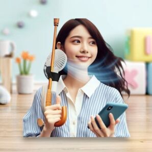 トレードワン|TRADE ONE 傘用ファンクリップ 猫の手タイプ ブラック③