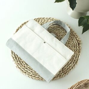 看護師レビューブックカバー ライトグレー