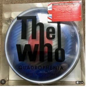 Quadrophenia-Live In London 四重人格The Who 輸入盤 #新品未開封未使用品