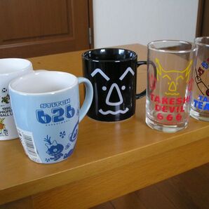 元気が出るテレビ 他 キャラクターマグカップ&グラス