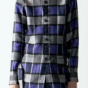 SHAREEF BLOCK CHECK COAT 2