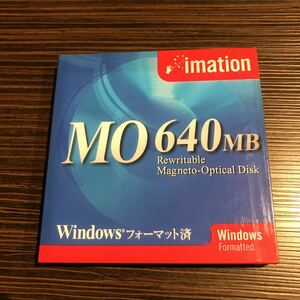 MO 1枚　640MB Windowsフォーマット済 imation