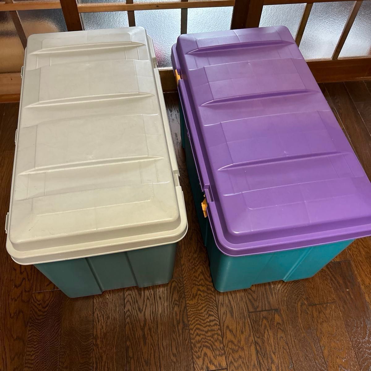 1点　大型　コンテナボックス 収納 収納ケース 入れ物　アウトドア用品　アウトドア　園芸　ビール収納　キャンプ　クーラーボックス　