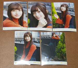 乃木坂46 掛橋沙耶香 I see... Web限定 生写真 個別 5種コンプ