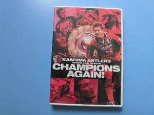 中古ＤＶＤ☆鹿島アントラーズ　REVIEW 2001 SEASON　ＣＨＡＭＰＩＯＮＳ　ＡＧＡＩＮ！☆