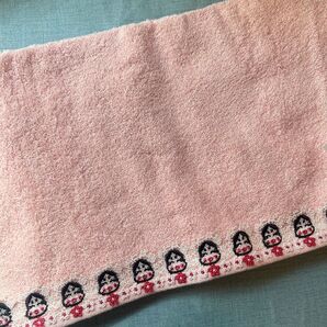 【新品未使用】近沢レース 2025年福袋 フェイスタオル 笑う門には福来る