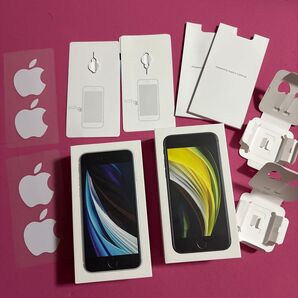 アイフォンseの箱 iPhone アップルシール ステッカー