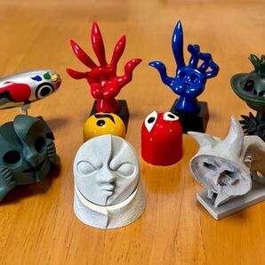 【コンプリートセット】「生誕100年 岡本太郎展」限定 アートピース コレクション カプセルトイ ガチャ フィギュア