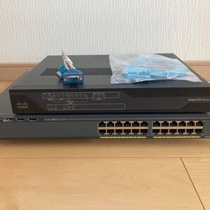 【CCNA、CCNP】 2台Cisco891FJ、Catalyst2960X