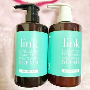link SHAMPOO link シャンプー 500ml link TREATMENT link トリートメント 500g